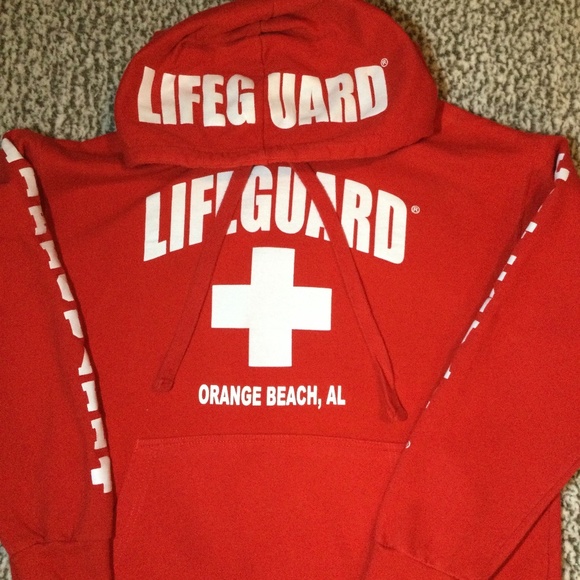 Lifeguard Sweatshirt/Hoodie $25 OBO - Picture 6 of 7